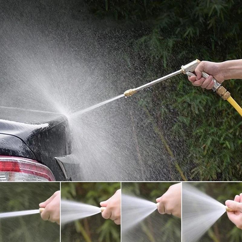 High Pressure Power Water Gun Car Washer Jet Garden Hose Wand Nozzle Sprayer Spray Sprinkler Cleaning Tool
