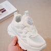 Kids Sports Shoes Rotating Button Children Running Shoes Mesh Breathable 2025 Brand New Children Sneakers Thick Comfortable