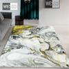 Gray White Abstract Marble Carpet Living Room Coffee Table Rug Chinese Landscape Bedroom Carpet Flannel Sponge Mat In Bathroom