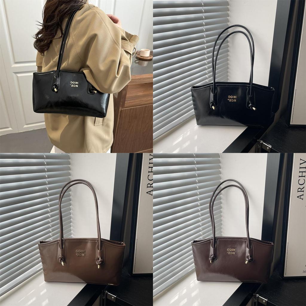 Street Style Womens Vintage Shoulder Bag With Durable Pu Material For Daily Use