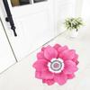 Covor de podea Floare de Lotus Antiderapant Covor rotund de zonă Lavabil Covor floral Covor în stil chinezesc pentru Dormitor Living Bucătărie Baie Vestibul