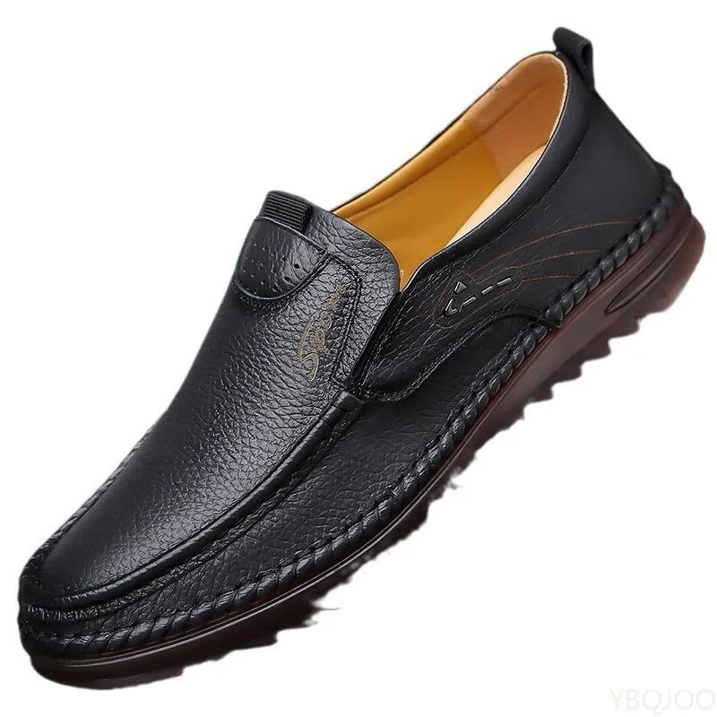 Men's Spring Autumn Fashiable Versatile Soft Soled Anti Slip Shoes Low Cut Casual Minimalist Comfortable Men's Shoes