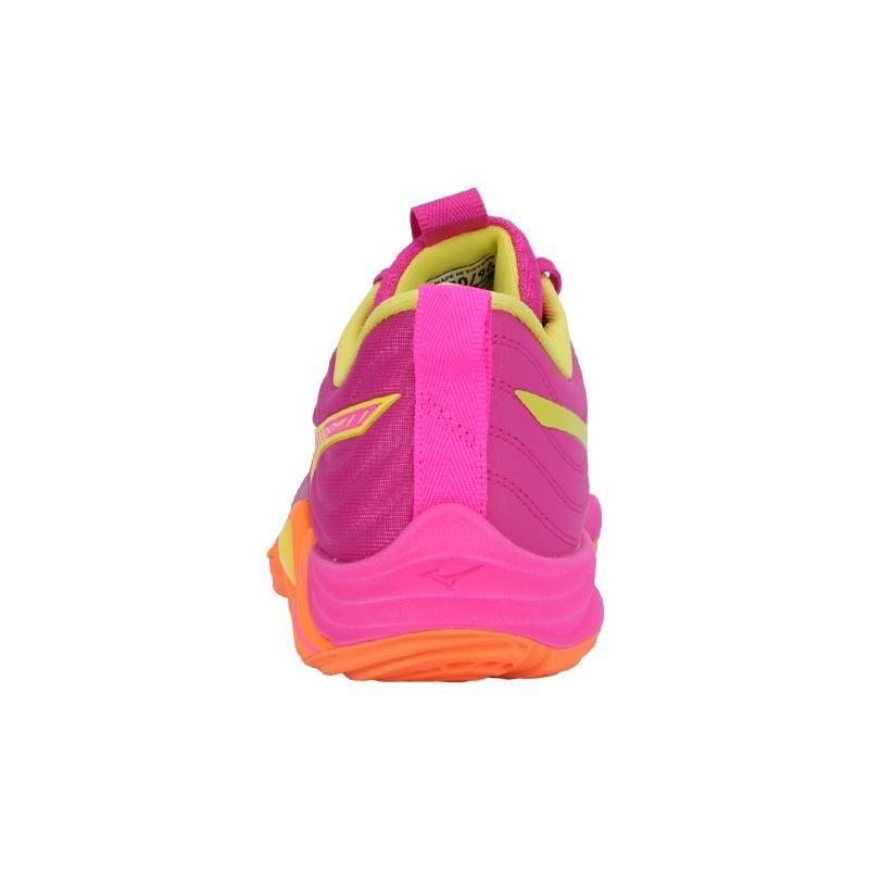 Mizuno Scarpe da Pallavolo Unisex Basse Wave Momentum Elite Neon V1GA251242