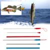 Fishing Tackle Quick Earthworm Hooking Needle Fish Venting Hollow Needle Saltwater Fish Venting Tool Driller Gas Needle