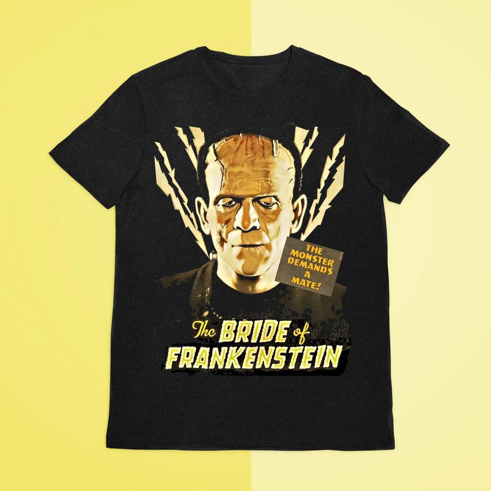 The Bride Of Frankenstein T-Shirt Unisex Cotton Tee S-4XL LI1415 Unisex T-Shirt L