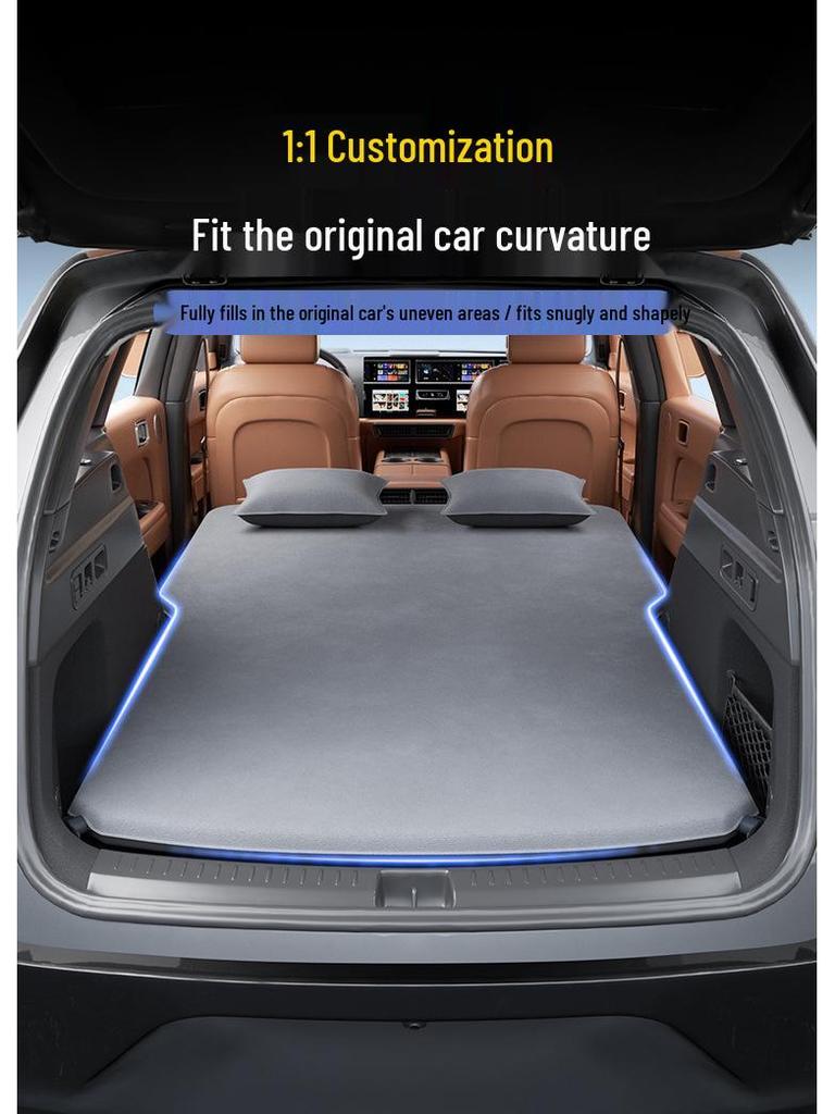 Universal L6 L7 Inflatable Car Trunk Mattress: Ideal Sleeping Pad for Rear Seats