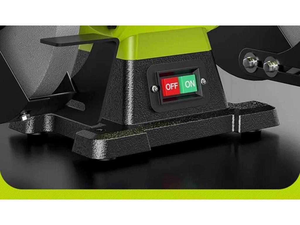 Shibaura Compact Electric Bench Grinder for Knives and Industrial Polishing