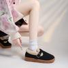 Winter Fur Shoes Women Retro Style Thick Bottom Padded Thickened Snow Boots Fashion Non-slip Versatile Good-looking Shoes