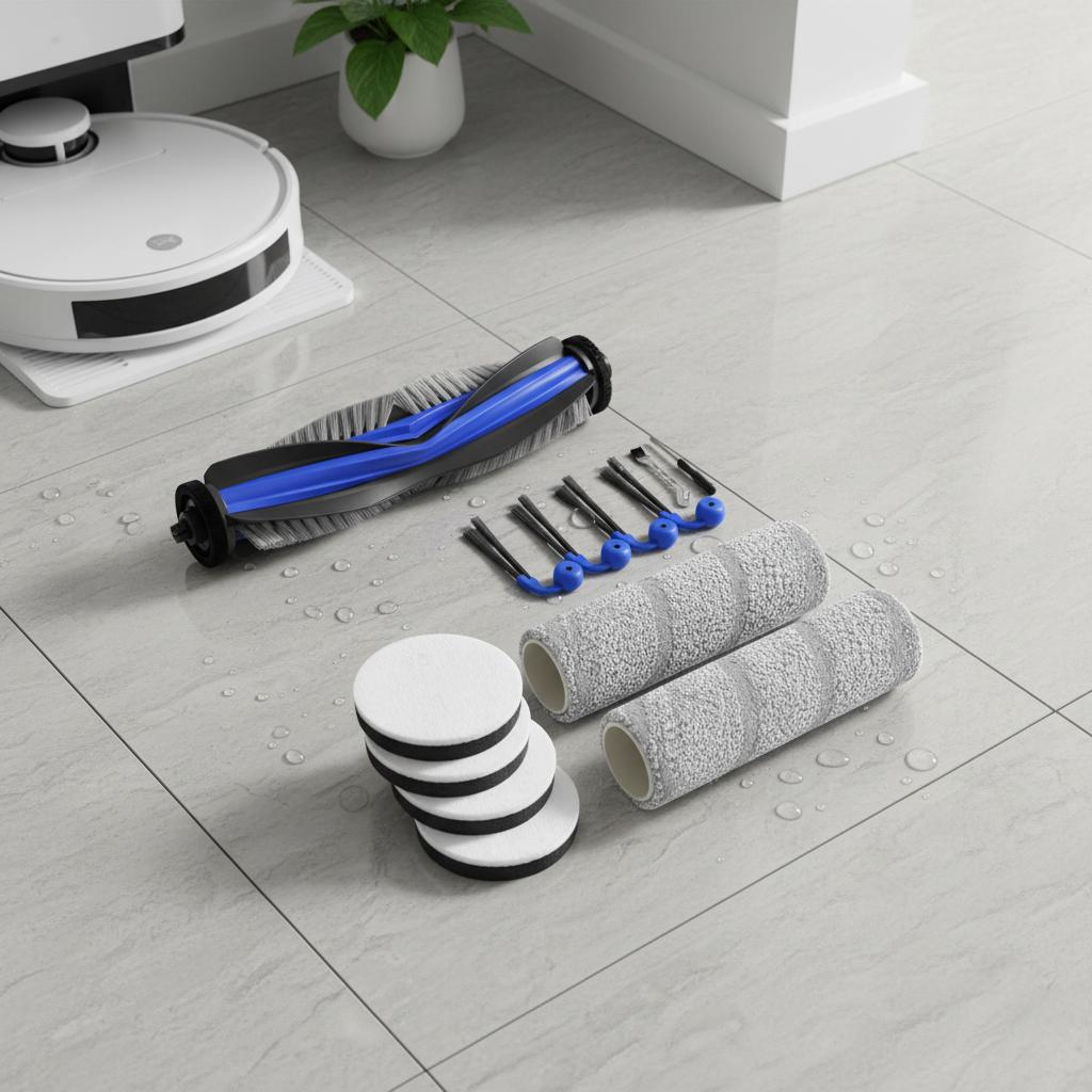 1 комплект аксессуаров с роликовой щеткой для ECOVACS Для Deebot X11 Для OmniCyclone/X11 Pro/X11 Pro Для Omni/X11/X11 Famille Пылесоса China Mainland