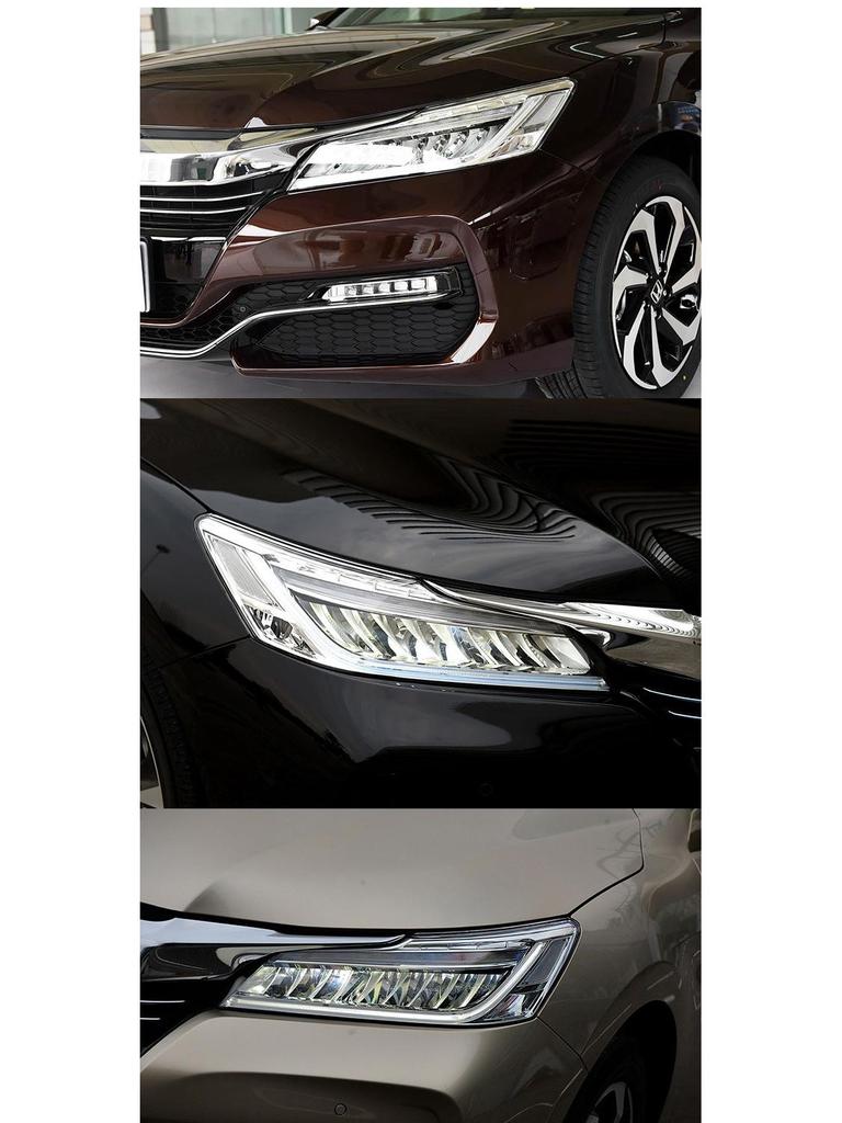 16-17 9.5th Gen Accord LED Headlight Assembly with Daytime Running Lights & Sequential Turn Signals