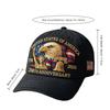 USA Marine Corps 250th Anniversary Baseball Cap Retro Washed Sports Hat Patriotic Trucker Hat for Men Women Veterans Enthusiasts