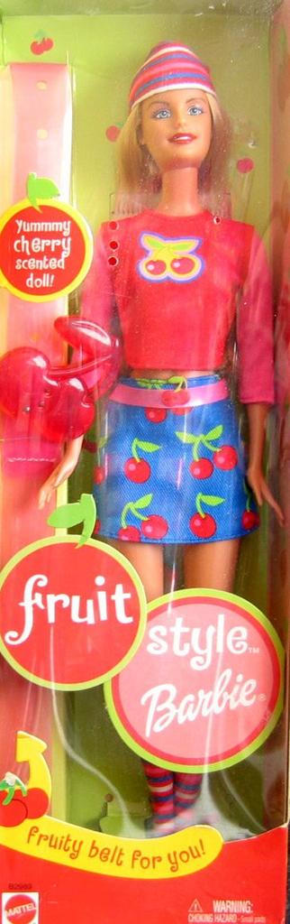 Barbie Fruit Style Doll Cherry Scented - (2002)
