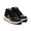 Joshua Vides X Converse WEAPON CX Two-Layer Suede Collaboration Creative Rhapsody Support High-Top Retro Basketball Shoes Unisex Black and White