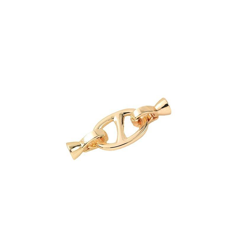 Luxury  Clasp Charms Jewelry Accessories, Brass Pave Zircon Climbing Button Necklace Pendant Bracelet Connector Jewelry