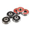 10PCS ABEC-9 608 2RS Roller Skate Wheel Bearing Anti-rust Skateboard Wheel Bearing Red Sealed 8x22x7mm Shaft