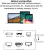 HD 1080P HDTV Kompatibler zu VGA Kabelkonverter mit 3,5 mm Audiokabel HD Skalierer Videokabelkonverter für PC Laptops