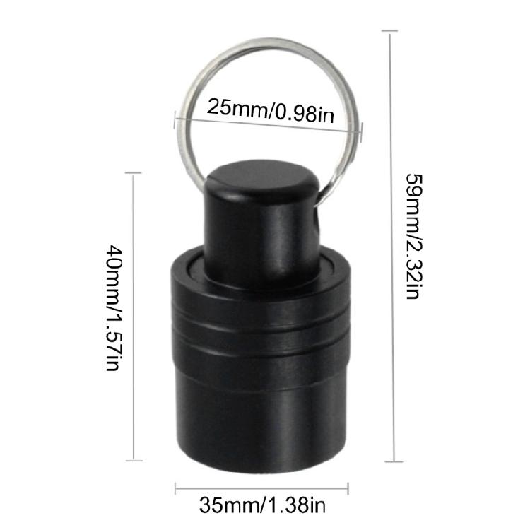 Bit Holders Key Chain,1/4inch Portable Drill Holders with Black Carabiners Hook, Hex Shanks Bit Holsters, Quick Changes