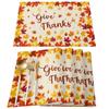 Thanksgiving Autumn Maple Leaves Table Runner Christmas Dinner Table Cloth Wedding Party Decor Cotton Linen Tablecloth