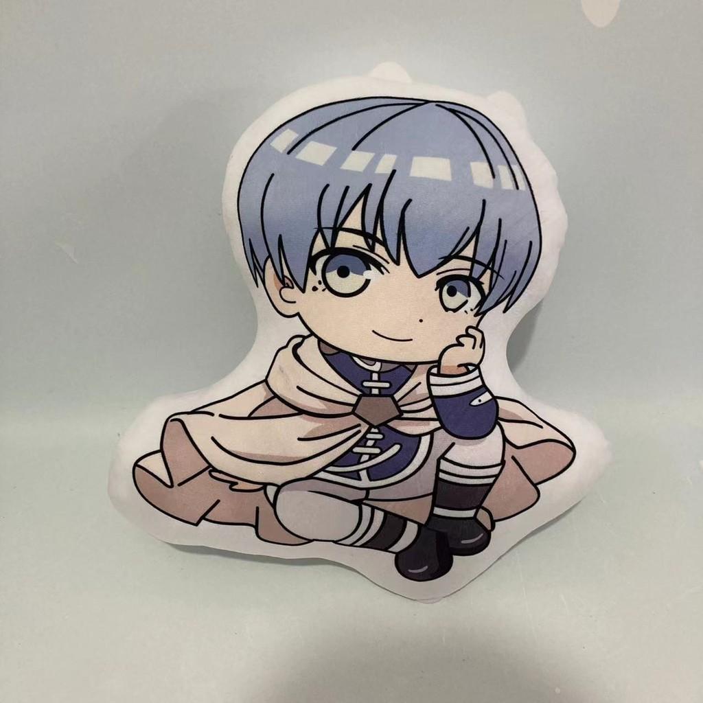 

Beyond Journeys Frieren End Anime Plush Toy Fern Himmel Cushion Pillow Himmel,10cm/3.94in