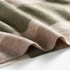 Winter Plaid Wool Scarf Women's New Warm and Fashionable Pure Wool Scarf To Prevent Cold Simple and Versatile Tassel Scarf
