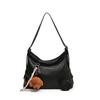 IELGY Work Commuter Large Capacity Tote Bag Retro Fashion Casual Underarm Bag Commuter Shoulder Bag