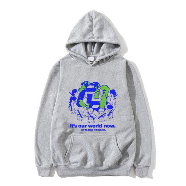 RR KanKan WoRRld Hoodie Kankan Really Rich It s Our World Now Try To Take It From Us Sweatshirt Men Women Kpop Oversized Hoodies 3XL