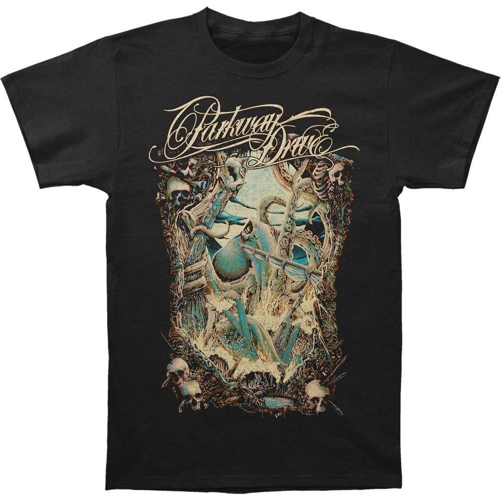 Parkway Drive Kraken Skulls T-Shirt S-2XL NEW L