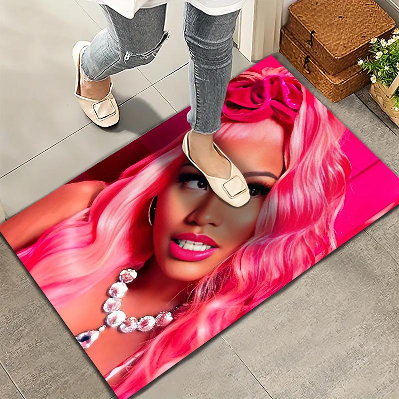 Nicki Minaj Carpet Rug For Living Room Bedroom Home Sofa Decoration Kids Play Nonslip Floor Mat
