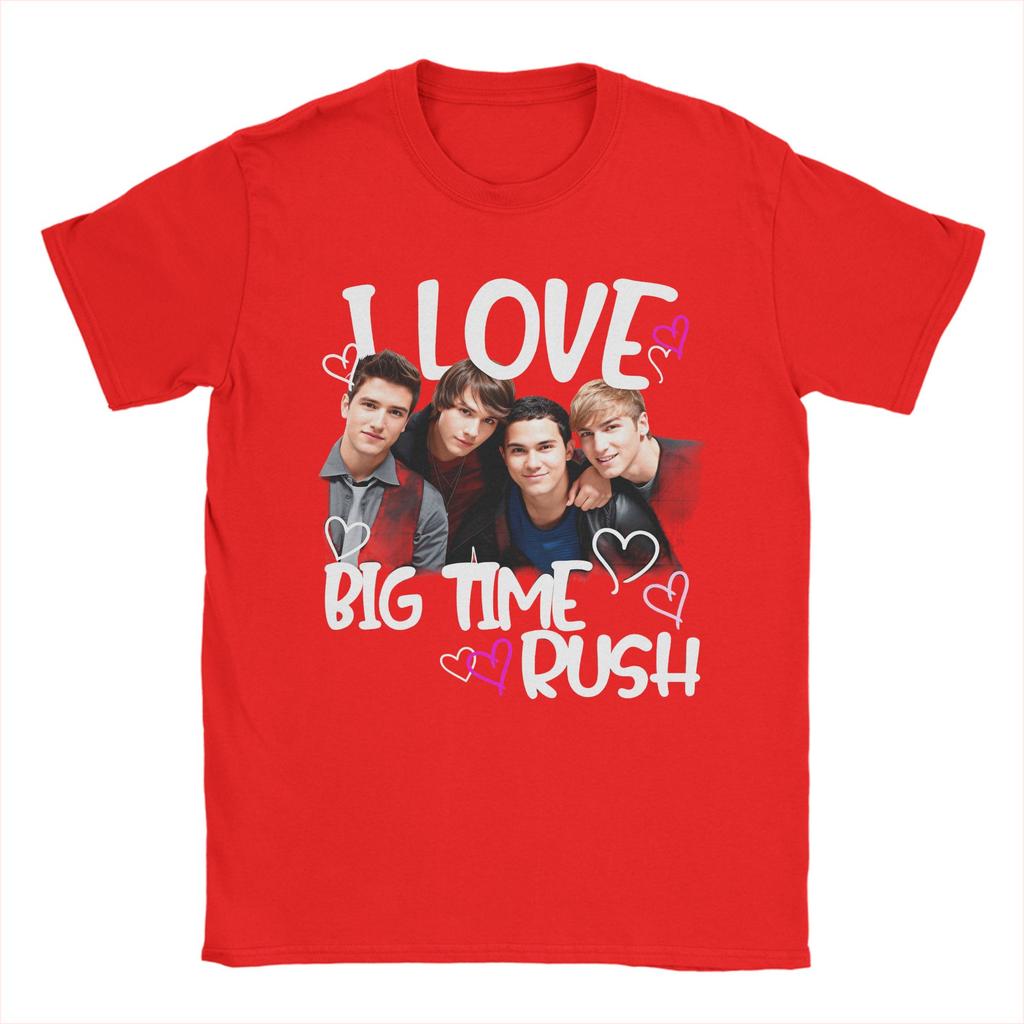 Big Time Rush Tour 2025 Nyinkomna T-shirts för Män Kvinnor Bomull T-shirt Kläder