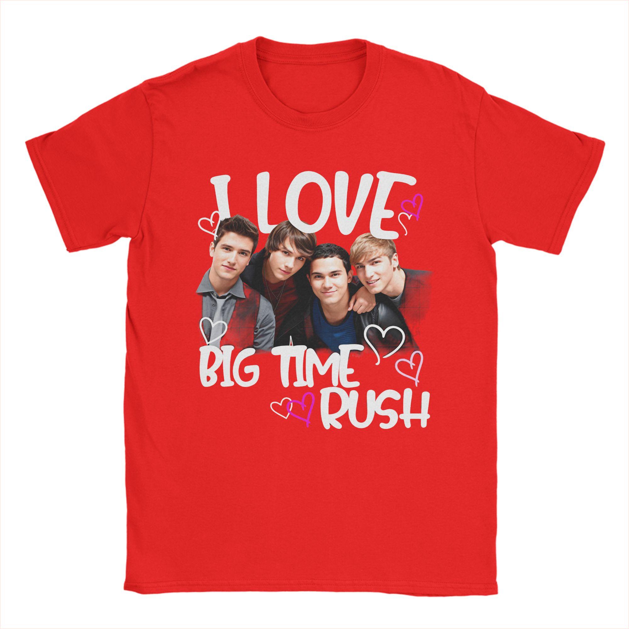 Big Time Rush Tour 2025 New Arrival T Shirts for Men Women Cotton Tee Shirt Clothing S