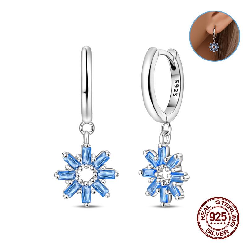 Damen Kupfer Ohrringe Rosa Liebe Sterne Muschel Süße Blume Süß Romantisch Date Party Hochzeit Exquisiter Schmuck Geschenke