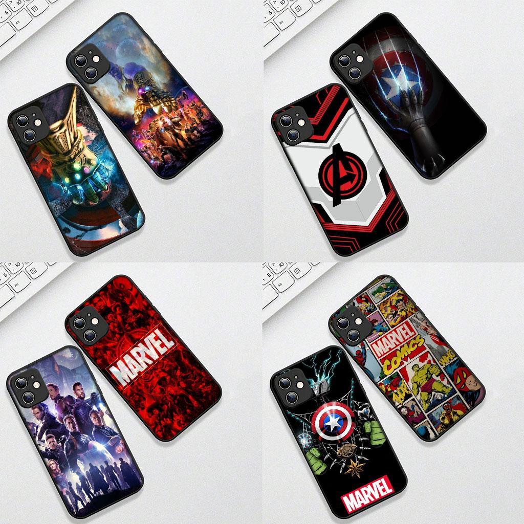 Soft Phone Cover for Xiaomi Redmi 15 9A 9C NFC 7A 9T Note 9 8 7 8T 15c A5 Case Superheroes Marvels Iron Man Avengers Casing