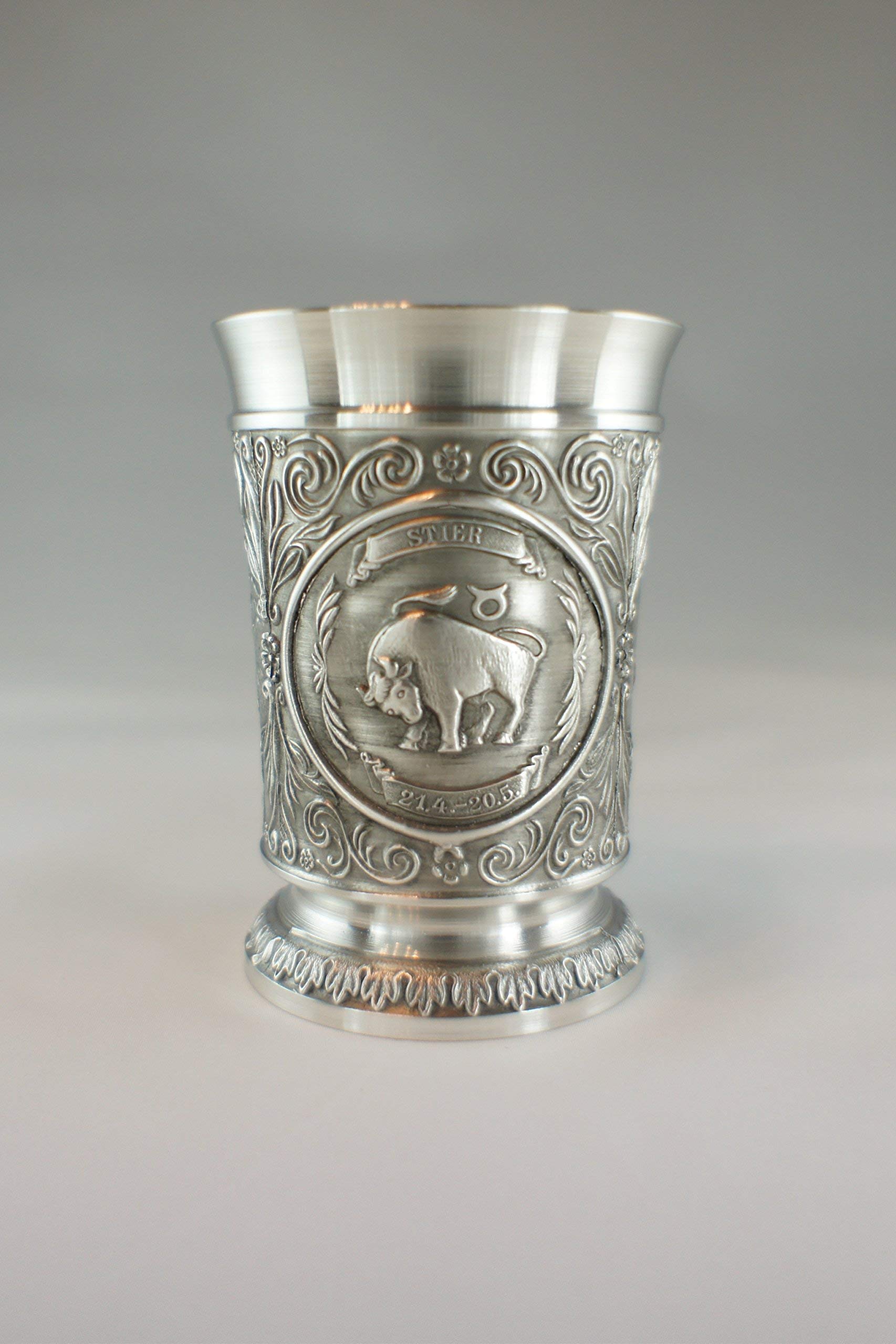 

ARTINA Бокал для вина 8 см Телец Сплав олова (олово) Бокал для вина 110 мл Серия «Созвездия» (Телец) [10231]