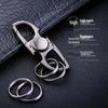 Aoma Men's Creative Stainless Steel Keychain Gyro Pendant