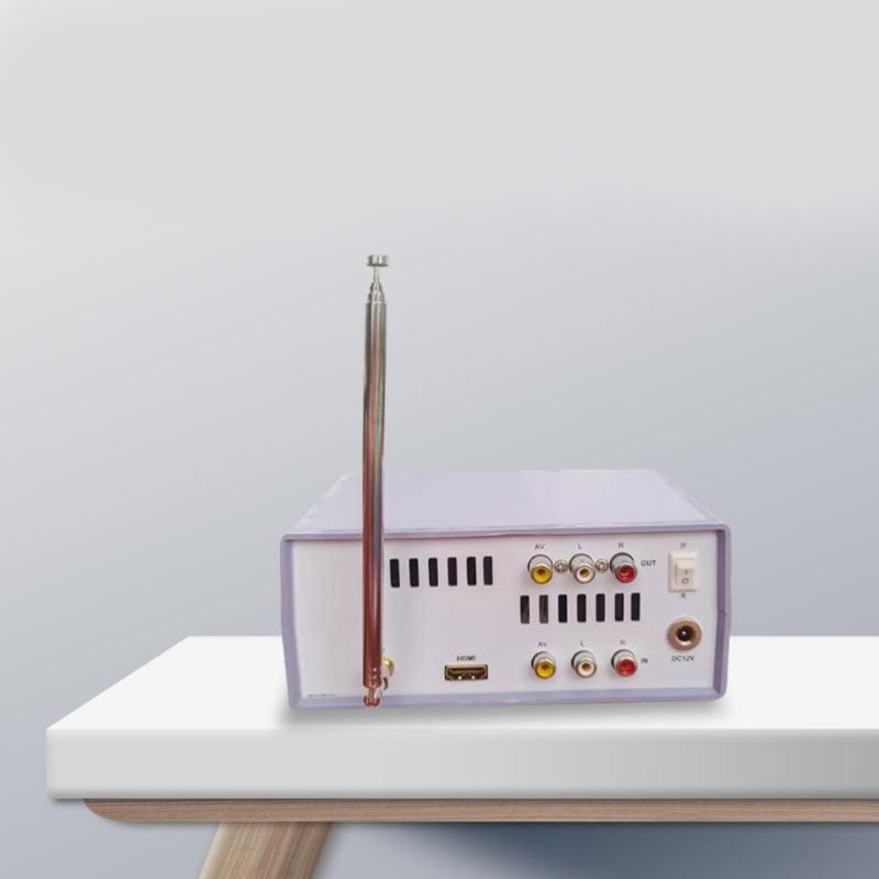 Simulated TV Signal Transmitters HDTV Input Sound Video to RF Transmission Adapter Support Format  Switchable