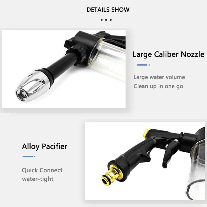 Garden Hose Nozzle High Pressure Designed for Car and RV Foam Cleaning