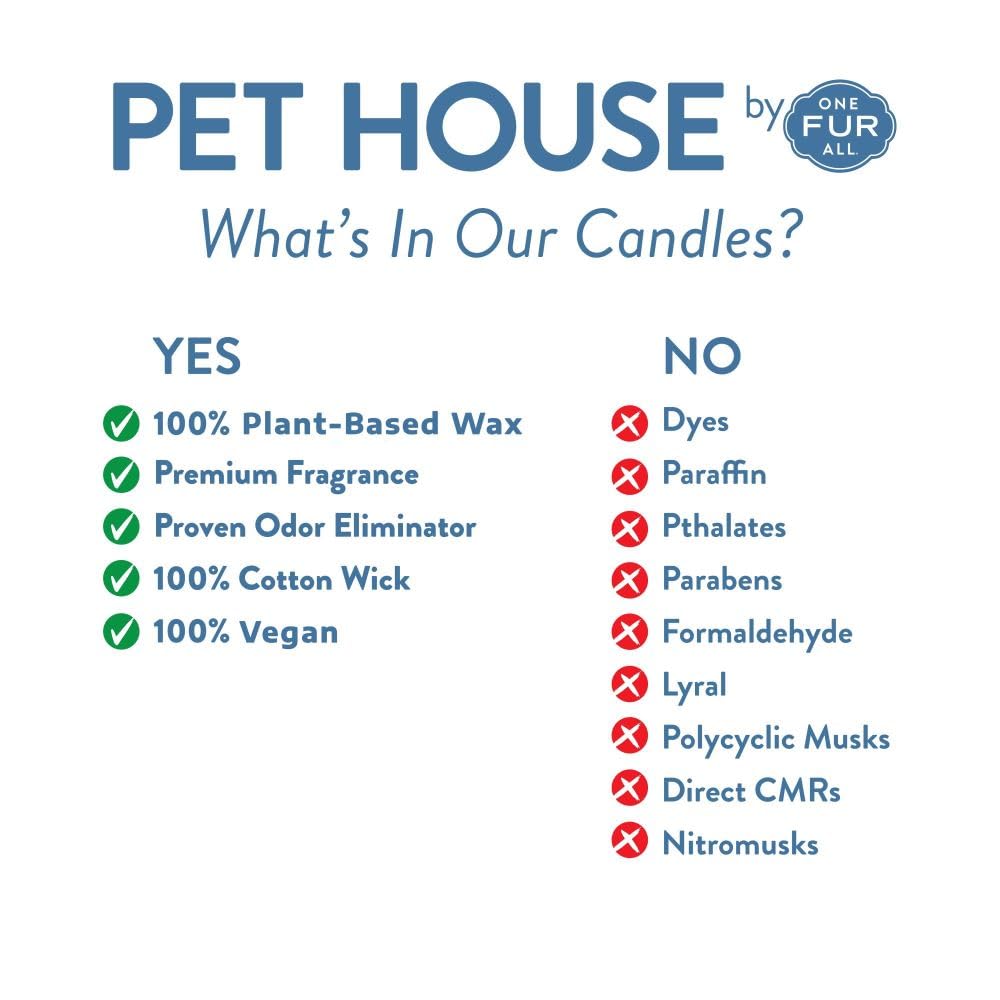 PET HOUSE Candle FurEverLove L Soy Wax Deodorizing - - -