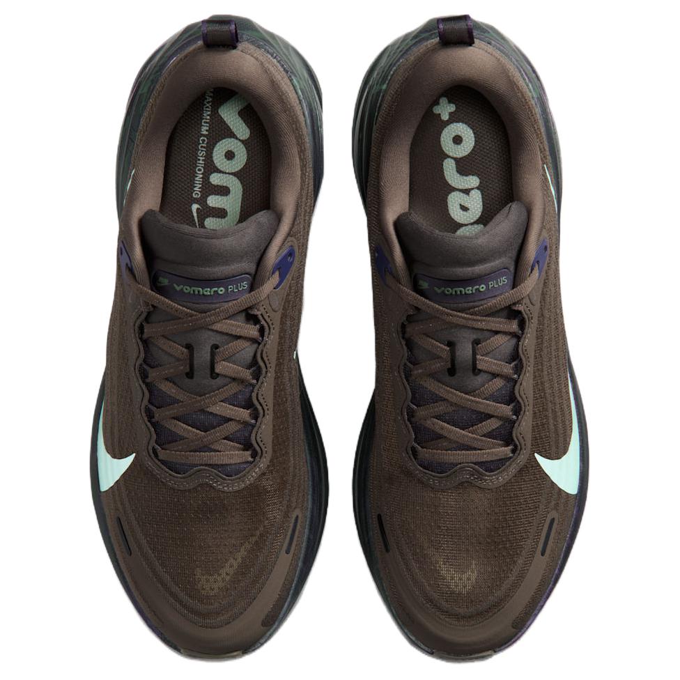 Nike Vomero Plus Pohodlné Měkké Prodyšné Odolné Pružné Běžecké Boty Pánské tenisky Hnědé IR7550-030