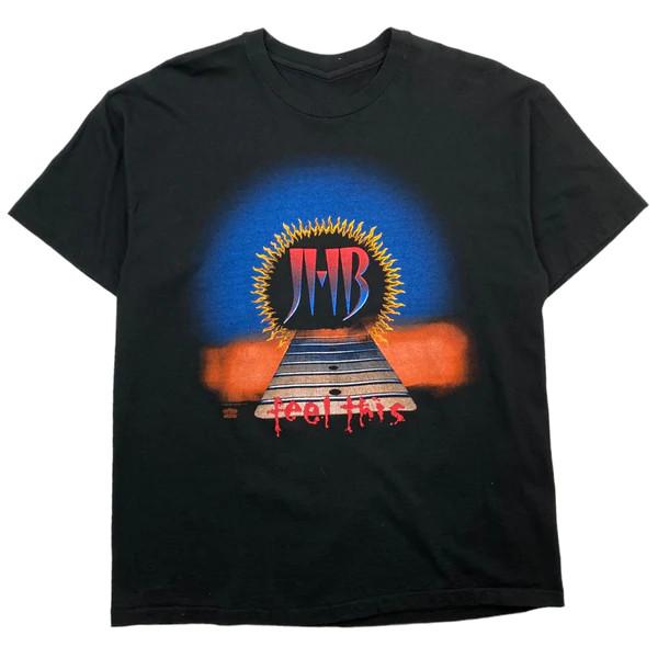 Vtg Jeff Healey Band Feel This Heavy Cotton Black All Size Unisex Shirt AP667 XXXXL