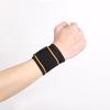 Elastic Sports Compression Wrist Brace for Weightlifting, Fitness, and Tennis - Anti-Sprain Wrist Guard and Protector.