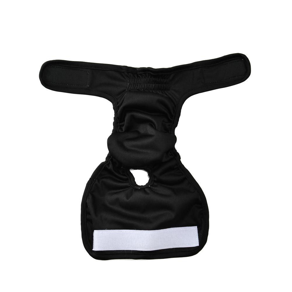 3pcs Female Dog Diapers Washable Reusable Doggie Puppy Nappies Physiological Pants Cute Adjustable Pet Sanitary Panties Short