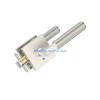 Y5GD Interior Privacy Door Handle Keyless Knurled Handle Lock Door Lever Square Interior Passage Door Knobs Modern Door Lever