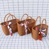 Imitation Rattan Woven Picnic & Storage Basket
