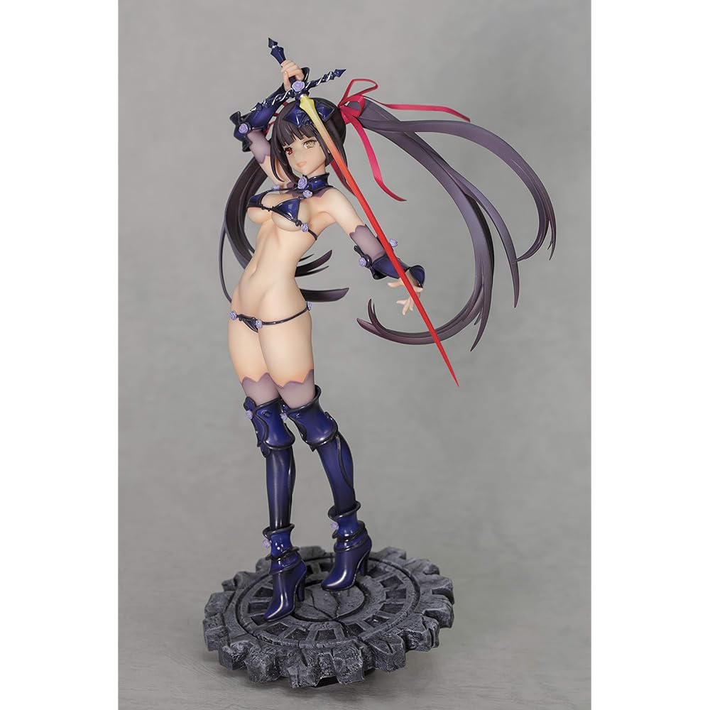 AlphaMax Date A Live Kurumi Tokisaki Bikini Armor Figure 1/7 Scale PVC Painted Collectible AX-0243