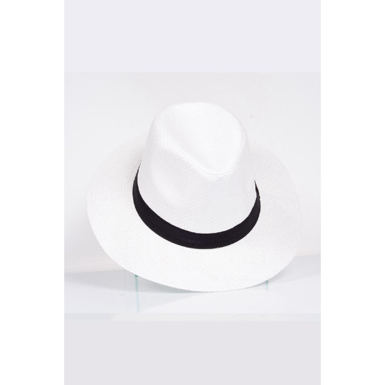 

Соломенная ковбойская панама Fedora Hat Standart