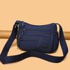 Women's Multi-Compartment Crossbody Bag Mother Bag Large Capacity Lightweight Commuter Shoulder Bag