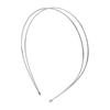 Gifts Alloy Double Root Hair Bands Silver Waterproof Retro Gold Head Hoop DIY Headdress Metal Hair Hoop Daily