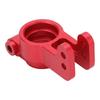 2PCS RC Metal Rear Hub Carriers for Losi Lasernut U4 1 10 RC Car Upgrade AccessoriesRed