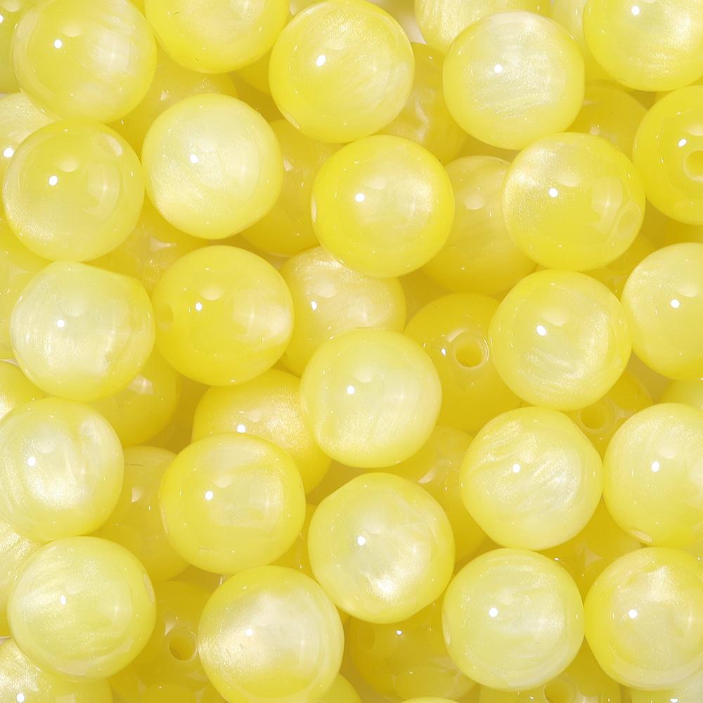 

20-50pcs/Lot 8/10/12mm Round Resin Imitation Cat Eye Beads for Jewelry Making Loose Spacer Beads DIY Bracelet Necklace Wholesale 8mm 50pcs жовтий