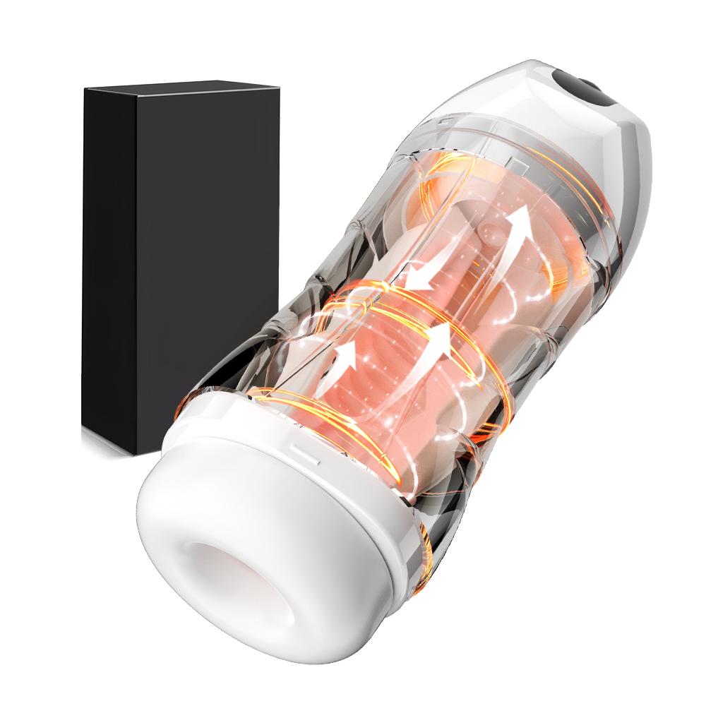 Automatic Male Masturbator Cup Automatic Blowjob Suking Machine Real Vagina Pocket Pussy Penis Oral Masturbatio Sex Toys For Men